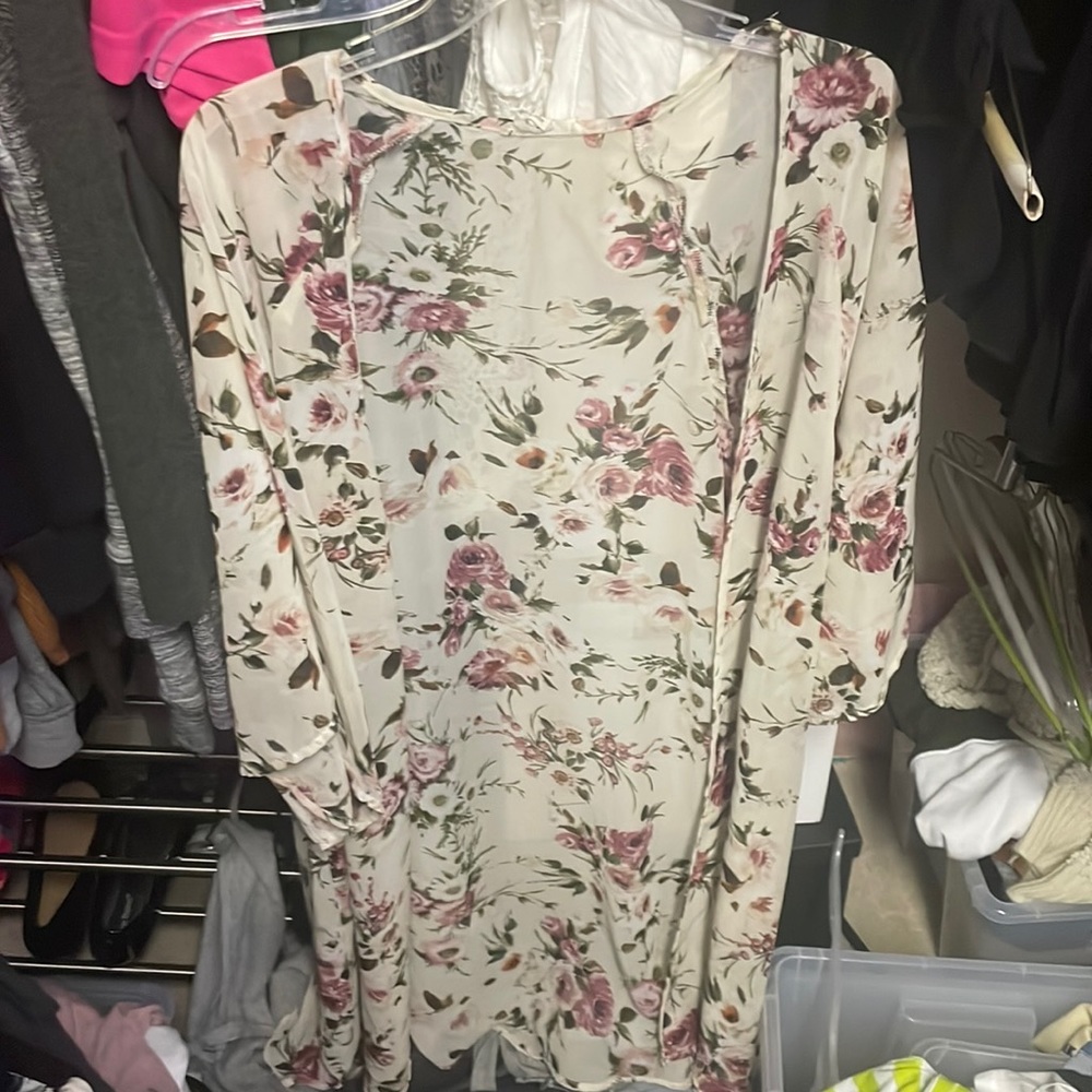 Floral Kimino